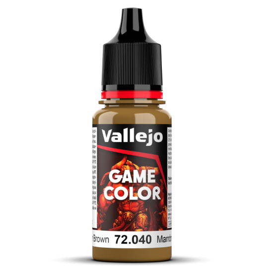 Vallejo Game Color 72.040 Leather Brown, 18 ml